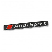 logo znak Audi nápis Audi Sport nalepovací