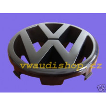 logo znak VW Golf 3 nápis VW do přední masky černá barva ARMY